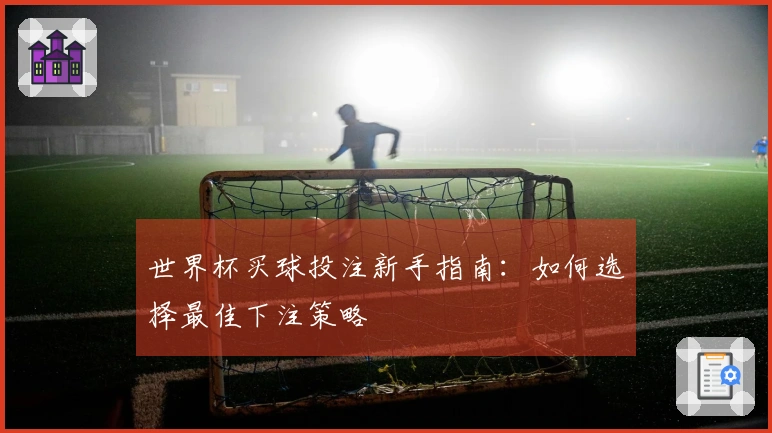 世界杯买球投注新手指南：如何选择最佳下注策略